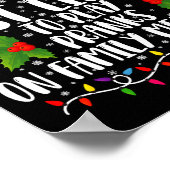 Most Likely To Play Pranks On Family Members Xmas  ポスター (角)