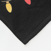 Most Likely To Play Softball With Santa Christmas  フリースブランケット (角)