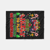 Most Likely To Play Video Games On Christmas Funny フリースブランケット (正面(横))