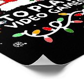 Most Likely To Play Video Games Xmas Gamer Family  ポスター (角)