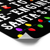 Most Likely To Re-engineer Santa's Sleigh Christma ポスター (角)