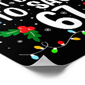 Most Likely To Say 67 Six Seven Funny 67 Christmas ポスター (角)