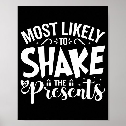 Most Likely To Shake The ポスター (正面)