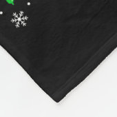 Most Likely To Shoot The Reindeer Funny Matching F フリースブランケット (角)