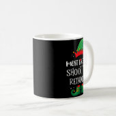 Most Likely To Shoot The Reindeer Matching Christm コーヒーマグカップ (正面右)
