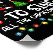 Most Likely To Sing All The Christmas Songs Family ポスター (角)