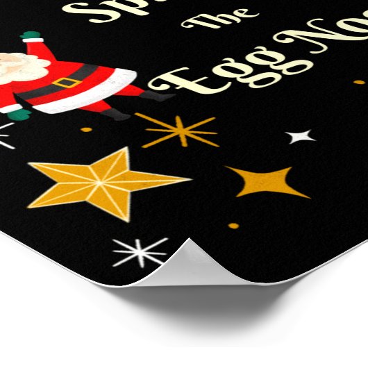 Most Likely To Ske The Egg Nog  ポスター (角)