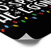 Most Likely To Ske The Eggnog Matching Christmas T ポスター (角)