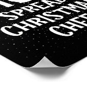 Most Likely To Spread Christmas Cheer Funny Family ポスター (角)