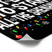 Most Likely To Start All The Shenanigans Matching ポスター (角)