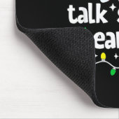 Most Likely To Talk Santa’s Ear Off Humor Lover Ch マウスパッド (コーナー)