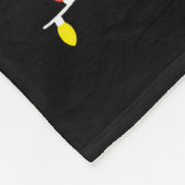 Most Likely To Test Drive Santa's Sleigh Funny Chr フリースブランケット (角)