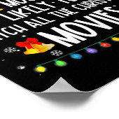 Most Likely To Watch All The Christmas Movies Fami ポスター (角)