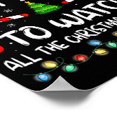 Most Likely To Watch All The Christmas Movies Fami ポスター (角)