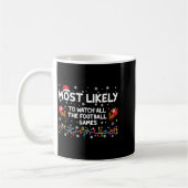 Most Likely To Watch All The Football Games _1 コーヒーマグカップ (左)