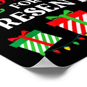 Most Likely Trade Brother Christmas Family Photo  ポスター (角)