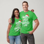 Most Likelyo Fart On Santas Lap Family Matching Ch Tシャツ (ユニセックス)