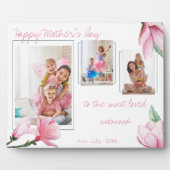 Most Lovedママピンクマグノリア3写真 フォトプラーク (正面)