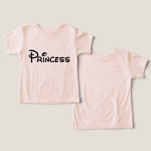 Most Magical Day Princess T-Shirt (デザイン正面&裏面)