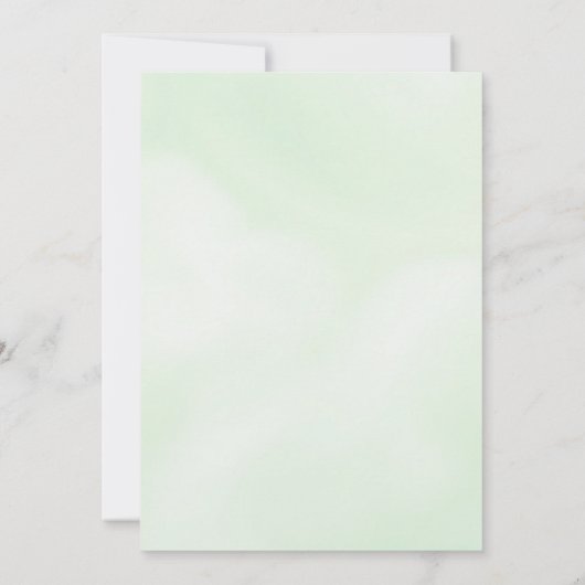 MOST ONEderfulタイムストッキングクリスマス誕生日 招待状 (裏面)