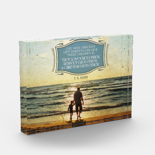 Most Precious Gift Parents Can Give フォトブロック (左)