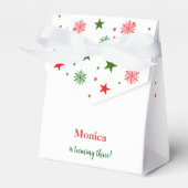 Most wonderful time christmas birthday フェイバーボックス (正面サイド)