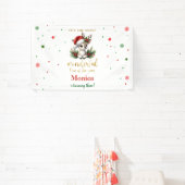 Most wonderful time christmas birthday 横断幕 (インサイチュ)