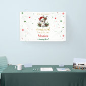 Most wonderful time christmas birthday 横断幕 (トレードショー)