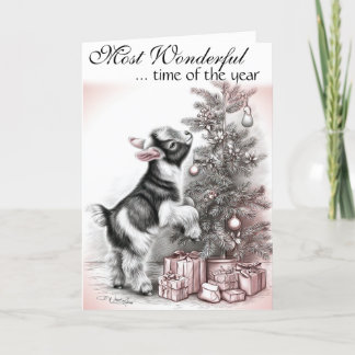 Most Wonderful Time of the Year -  Baby Goat  シーズンカード