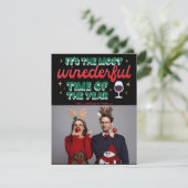 Most Wonderful Time of The Year Red Script Photo  シーズンカード (スタンド正面)