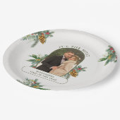 Most Wonderful Time of Year写真クリスマス ペーパープレート (アングル)