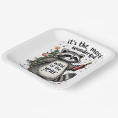 Most Wonderful Wine of the Year Raccoon  ペーパープレート (傾斜あり)