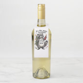Most Wonderful Wine of the Year Raccoon ボトルネックタグ (ボトル)