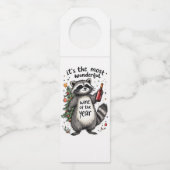 Most Wonderful Wine of the Year Raccoon ボトルネックタグ (裏面)
