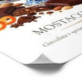Mostaccioli – Vintage Italian Dessert ポスター (角)