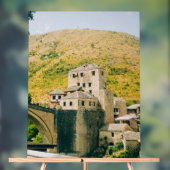 Mostar – ボスニア・ヘルツェゴビナ アクリルサイン (ニュートラル)