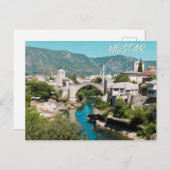 Mostar：油彩写真 ポストカード (正面/裏面)