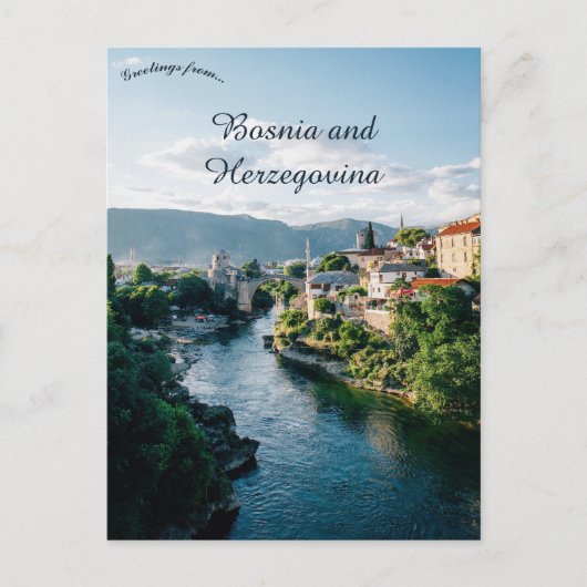 Mostar Bosnia and Herzegovina  ポストカード (正面)