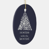 Mostessのクリスマスのクリスマスの女主人 セラミックオーナメント (右)