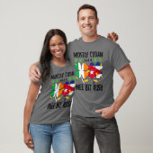 Mostly Cuban And A Wee Bit Irish St Patricks Day Tシャツ (ユニセックス)