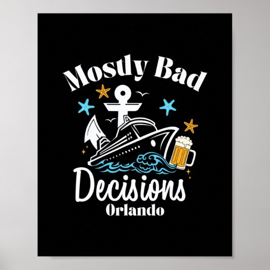 Mostly D Decisions オーランド春休み ポスター (正面)