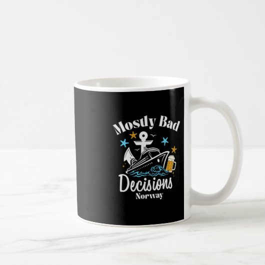 Mostly D Decisions ノルウェー 春休み コーヒーマグカップ (右)