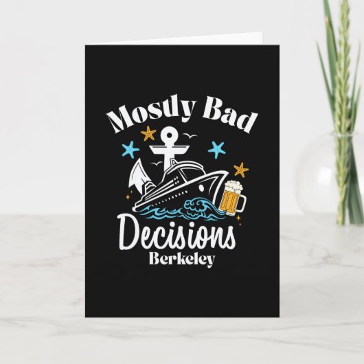 Mostly D Decisions Berkeley Spring Break  カード (正面)