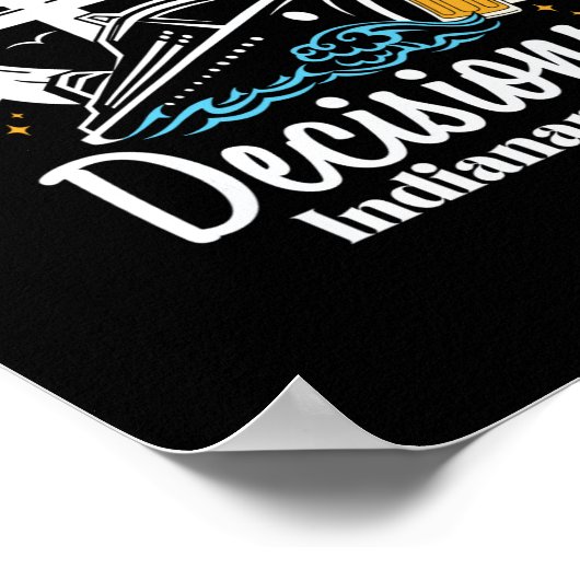 Mostly D Decisions Indianapolis Spring Break ポスター (角)