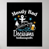 Mostly D Decisions Indianapolis Spring Break ポスター (正面)
