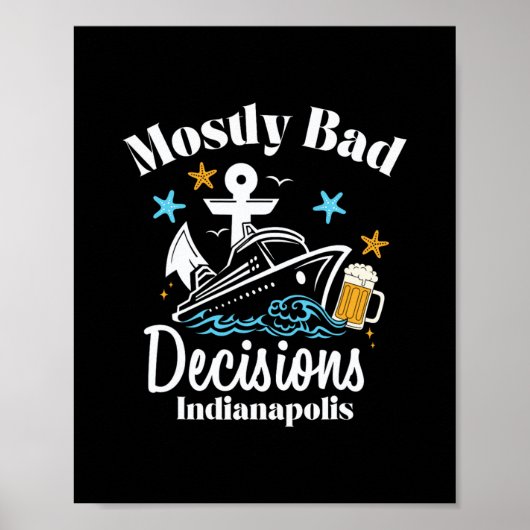 Mostly D Decisions Indianapolis Spring Break  ポスター (正面)
