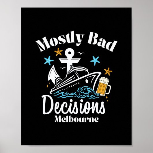 Mostly D Decisions Melbourne Spring Break  ポスター (正面)