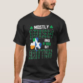 Mostly Irish And A Wee Bit Scottish St Patricks Da Tシャツ (正面)