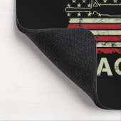 Mostly Peaceful - 2nd Amendment Pro Guns Ar15 Usa  マウスパッド (コーナー)
