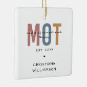 MOTパーソナライズされた Master Of Oc職業セラピー セラミックオーナメント (右)